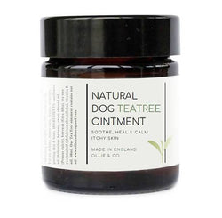 Natural Dog Tea Tree Ointment - Soothe Itchy, irritated, Sore Skin