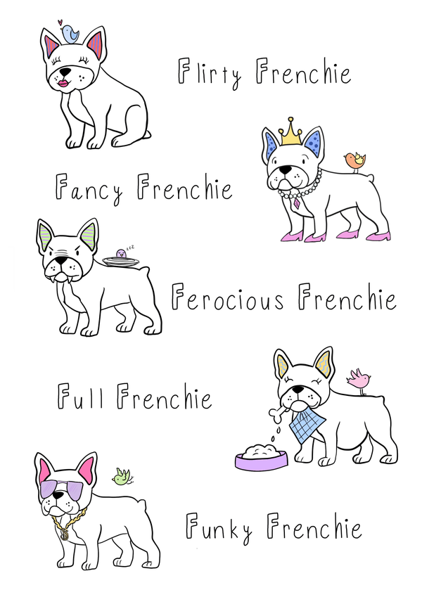 Fun Frenchie Print