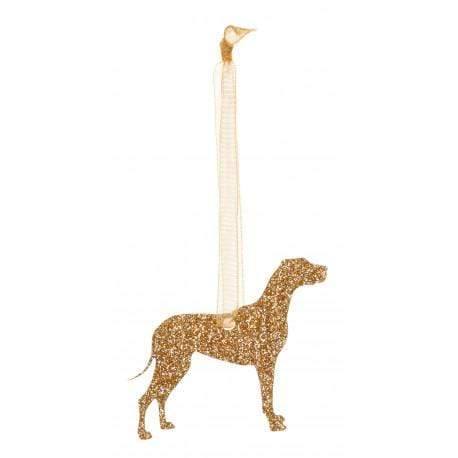 Christmas Decoration Glitter Great Dane Christmas Decoration