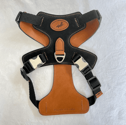Harness Black Leather Dog Harness