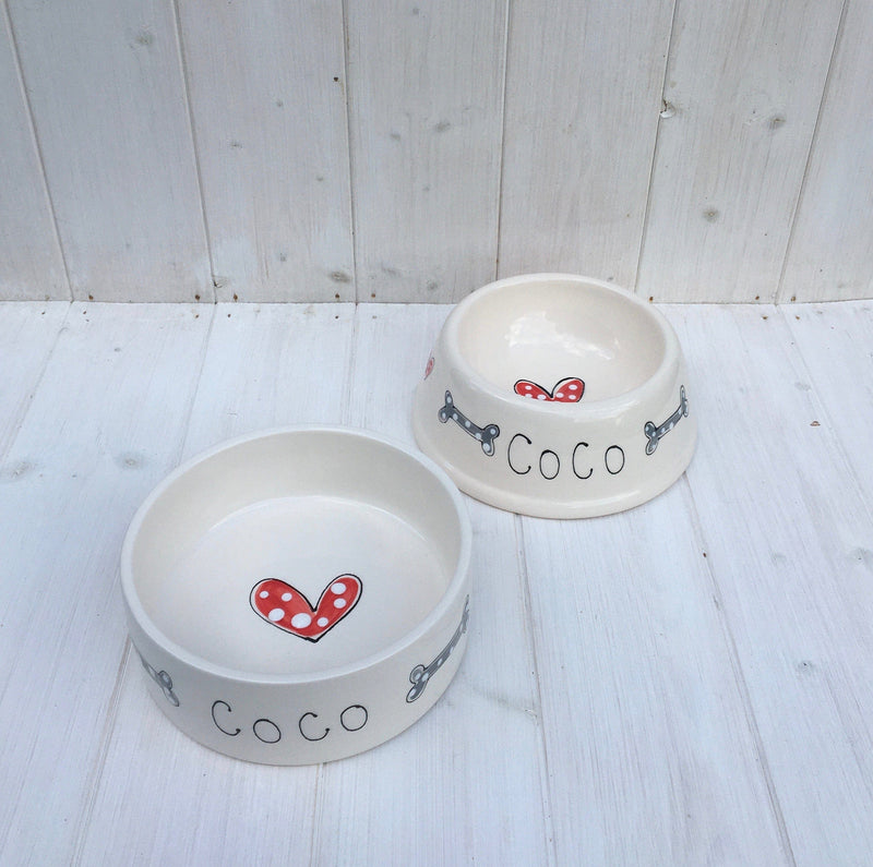 Dog Bowl Personalised Dog Bowl