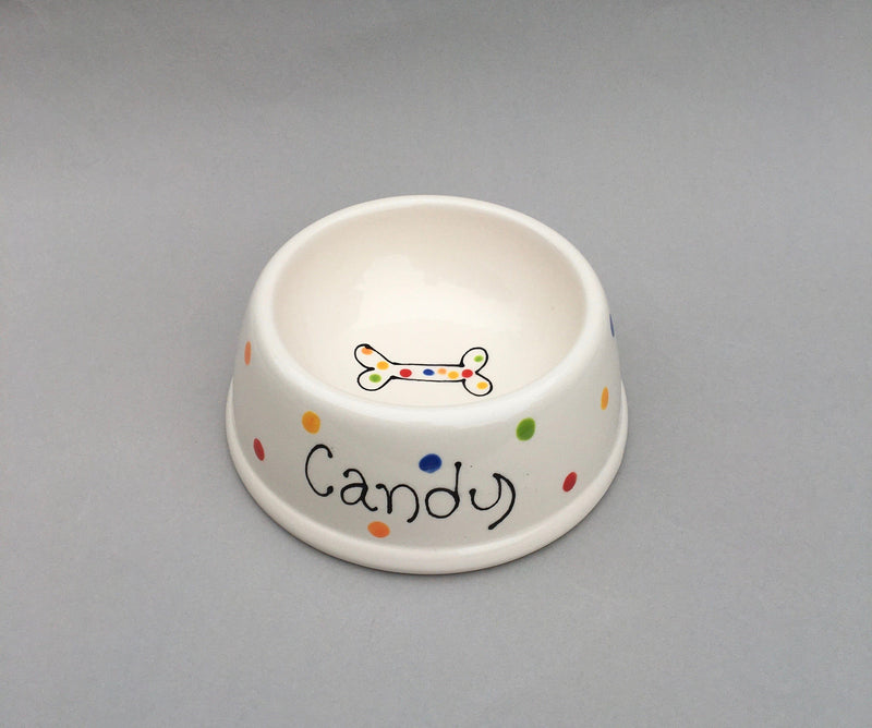 Dog Bowl Personalised Dog Bowl