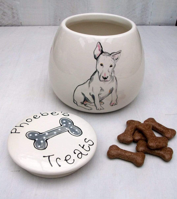 Personalised Dog Portrait Treat Jar