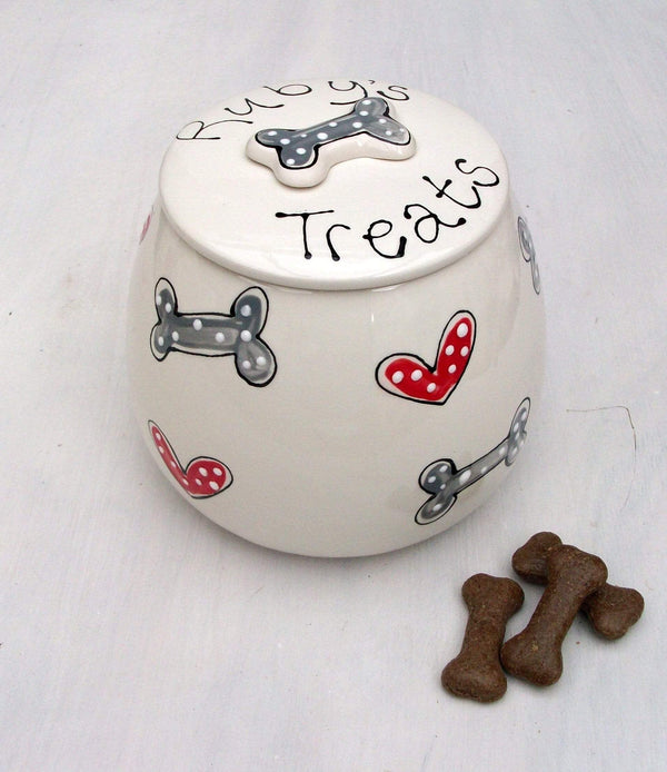 Personalised Dog Treat Jar