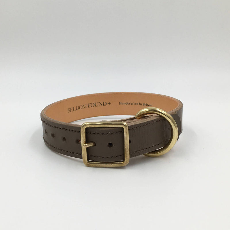 Dog Collar Greige Artisan Collar