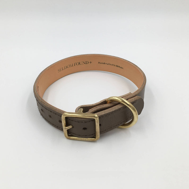 Dog Collar Greige Artisan Collar