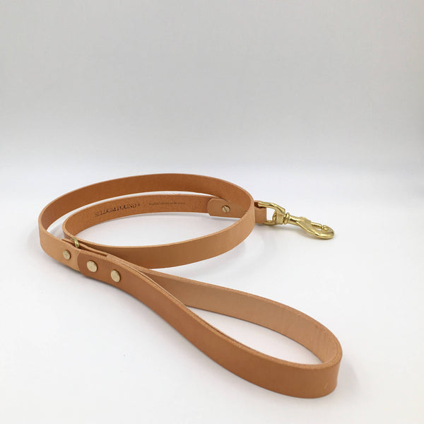 Dog Lead Tan Artisan lead