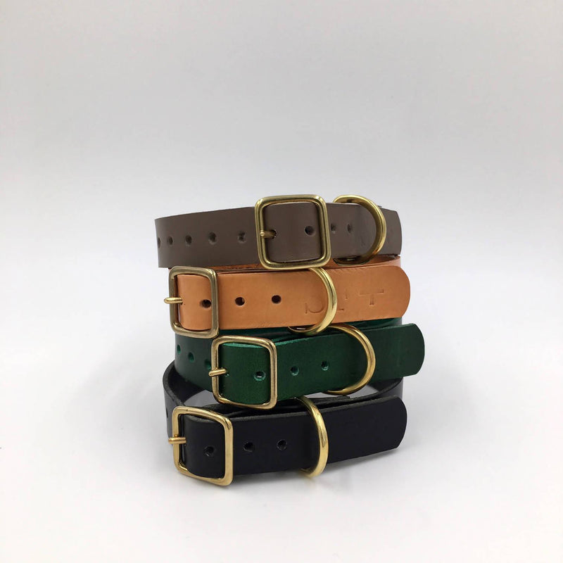 Puppy/sml breed Forest Green Artisan collar