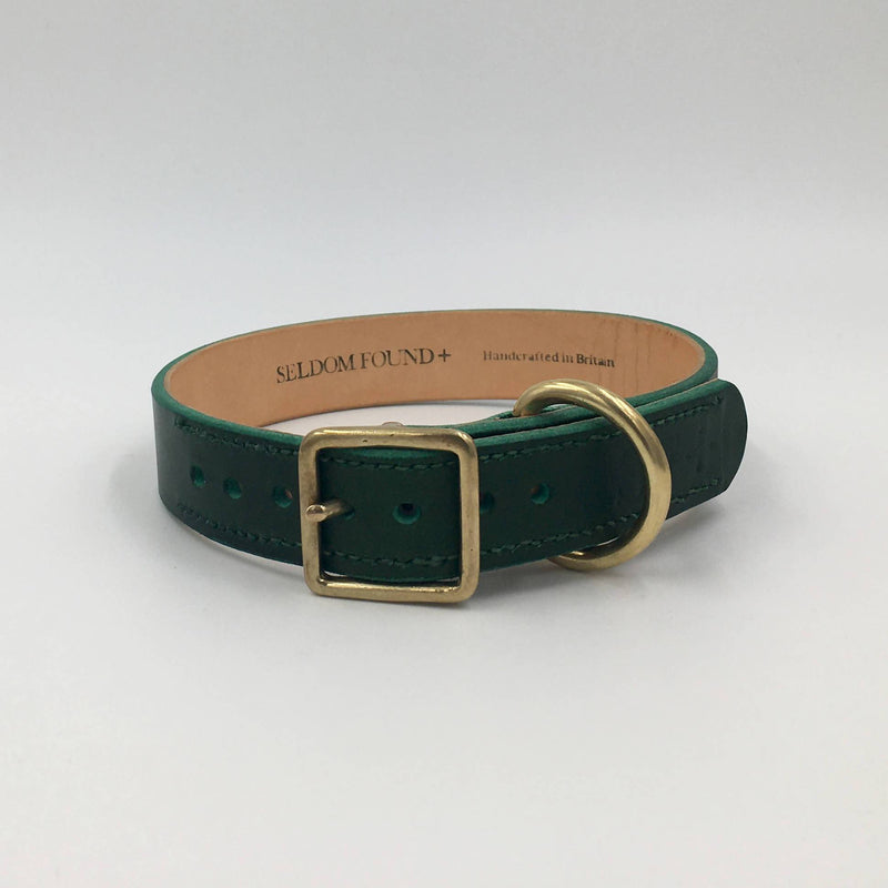 Seldom Found Forest Green Artisan collar