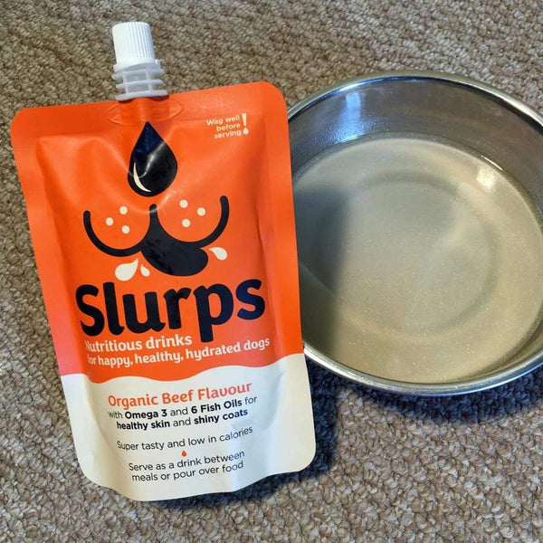 Slurps Organic Beef Drinks for Dogs