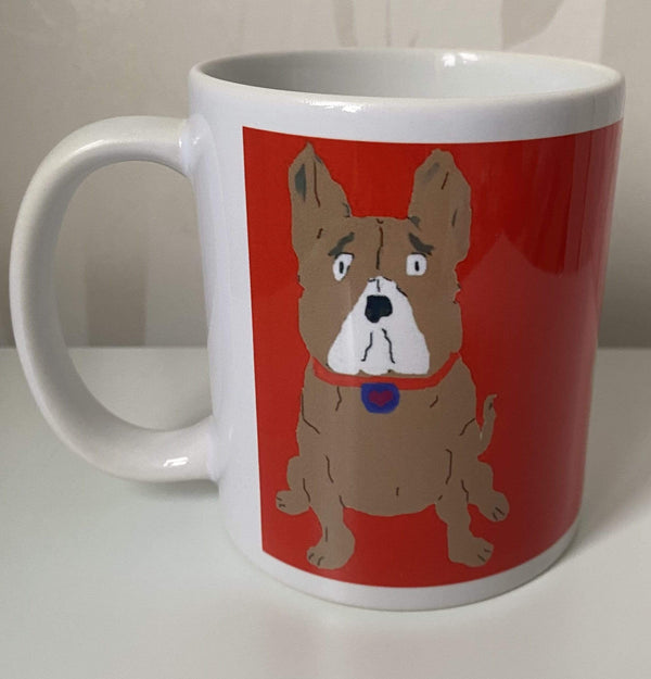 dog mug Triple Dog design Classic Mug