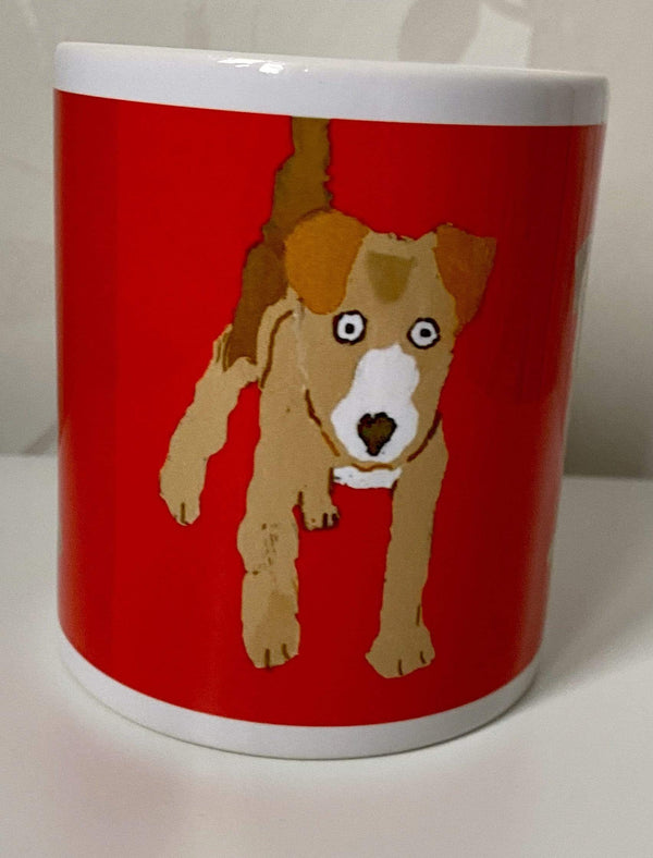 dog mug Triple Dog design Classic Mug