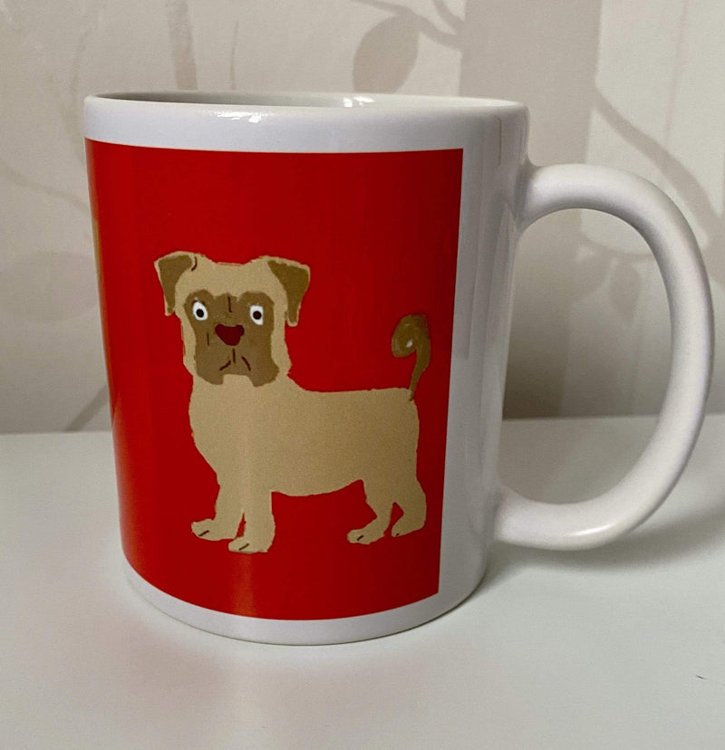 dog mug Triple Dog design Classic Mug