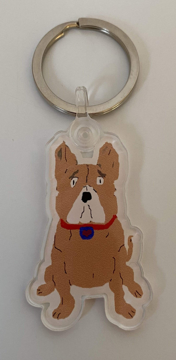 Keyring French Bull Dog Keyring