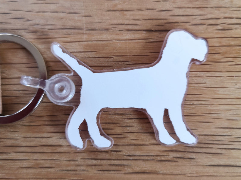 Keyring Labrador Dog Keyring