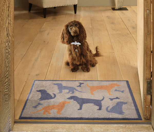 Dog and Bone Door Mat