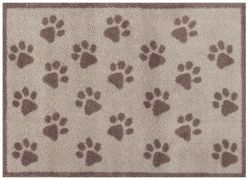 Brown Paws Door Mat