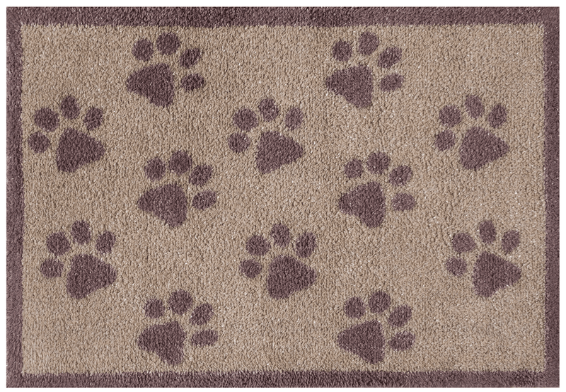 Brown Paws Door Mat
