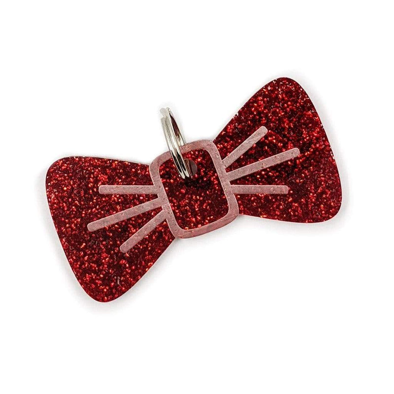 Cherry Glitter BowDangle