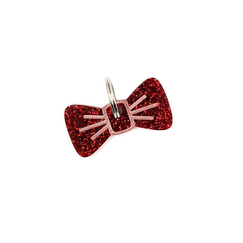 Cherry Glitter BowDangle