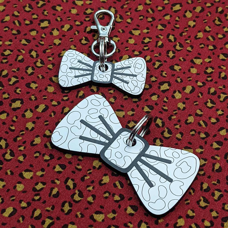 Echo & Salt Leopard BowDangle