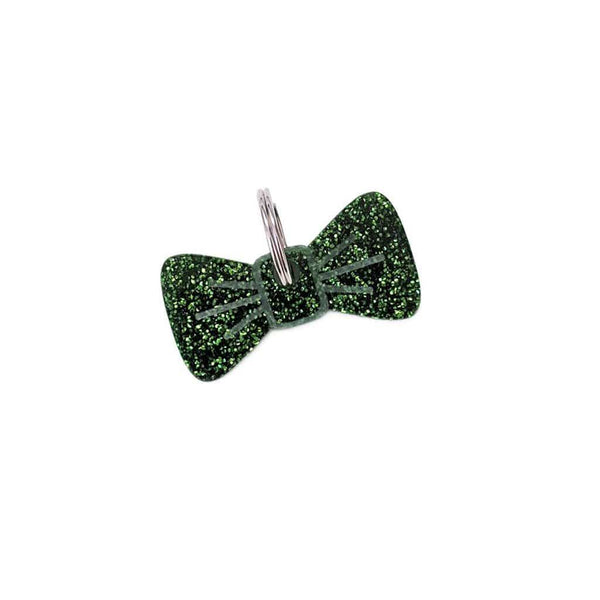 Forest Glitter BowDangle